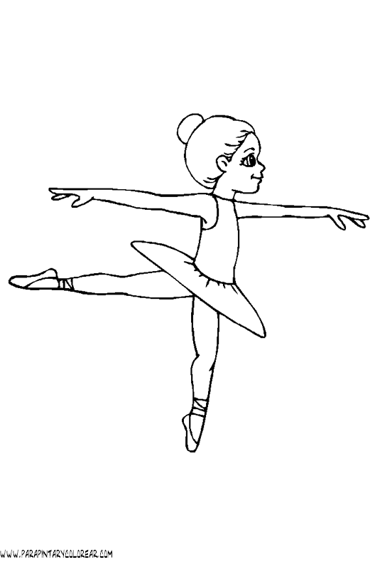 Bailarina De Ballet Para Colorear Imagui