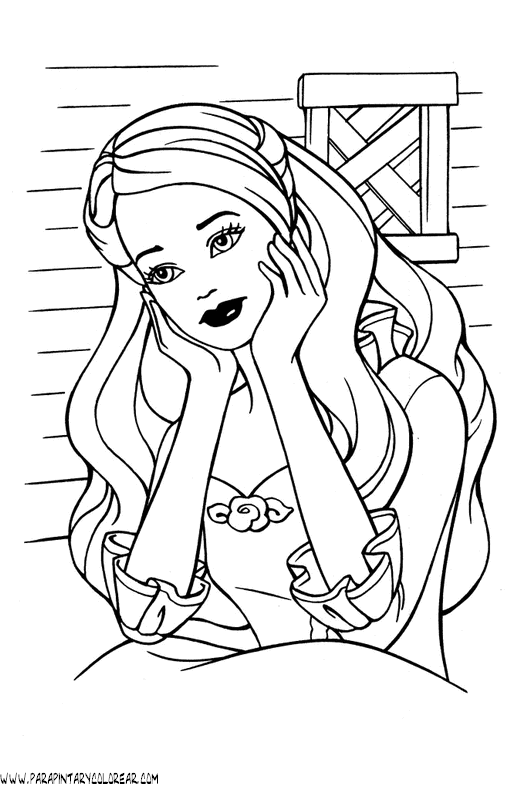 dibujos-para-colorear-de-barbie-princesa-074