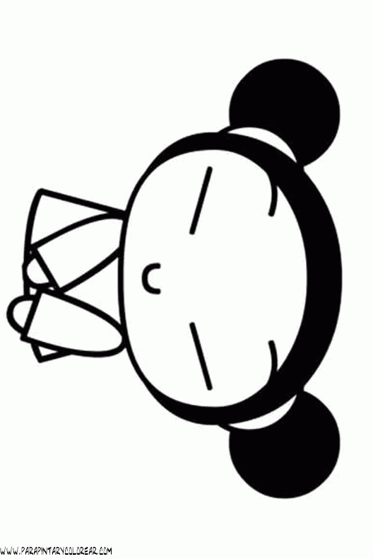 Dibujos Para Colorear De Pucca 003