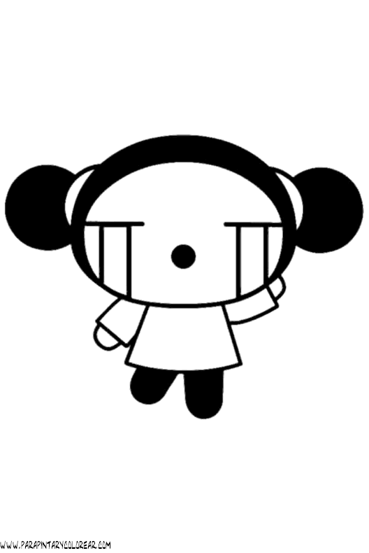 Dibujos Para Colorear De Pucca 015