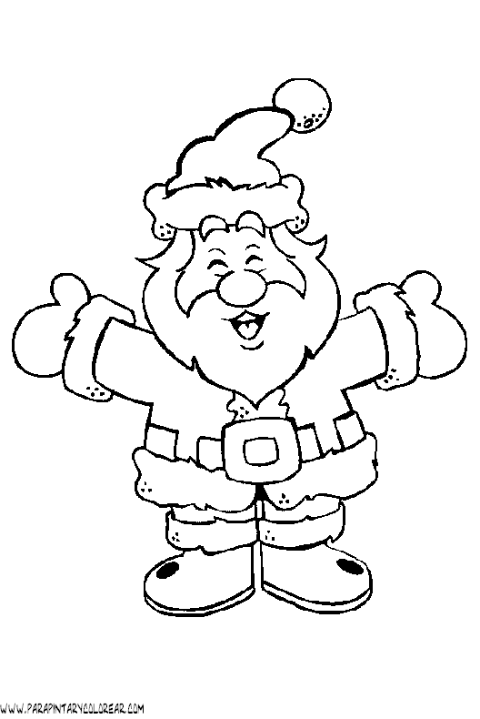 dibujos-papa-noel-posando-002.gif