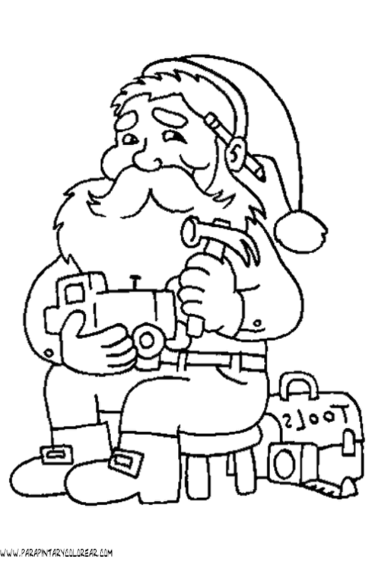 dibujos-papa-noel-posando-011.gif