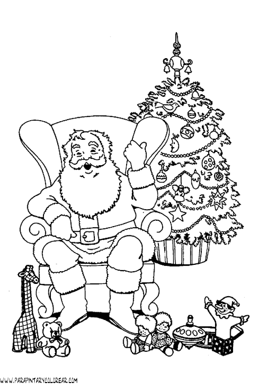 dibujos-papa-noel-posando-012.gif