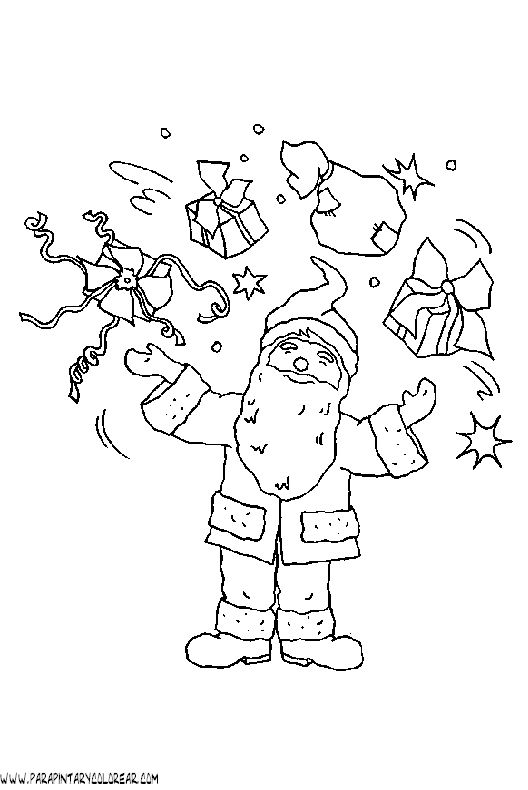 dibujos-papa-noel-posando-013.gif