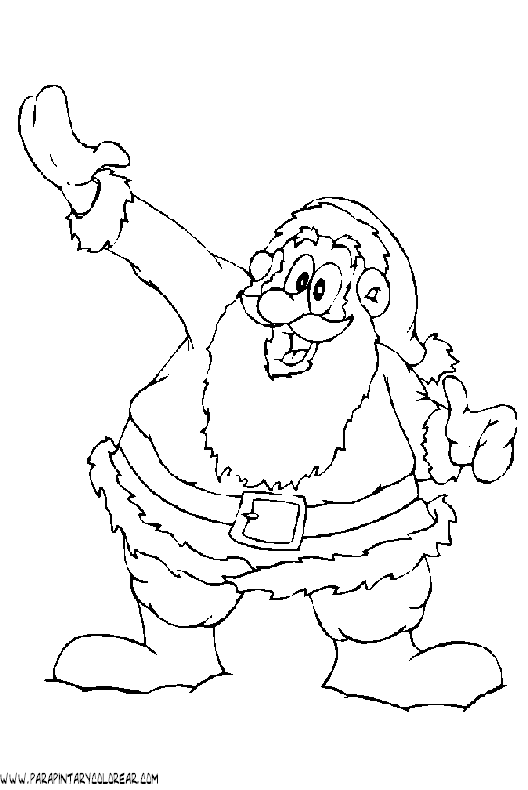 dibujos-papa-noel-posando-017.gif