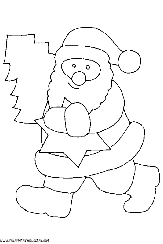 dibujos-papa-noel-posando-020.gif