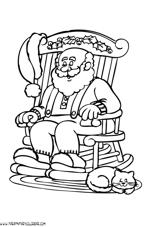 dibujos-papa-noel-posando-038.gif